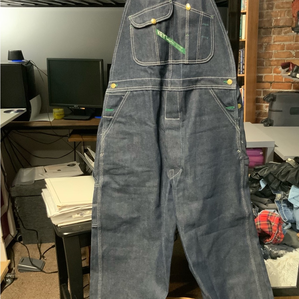 KEY Overalls NWOT 38 x34